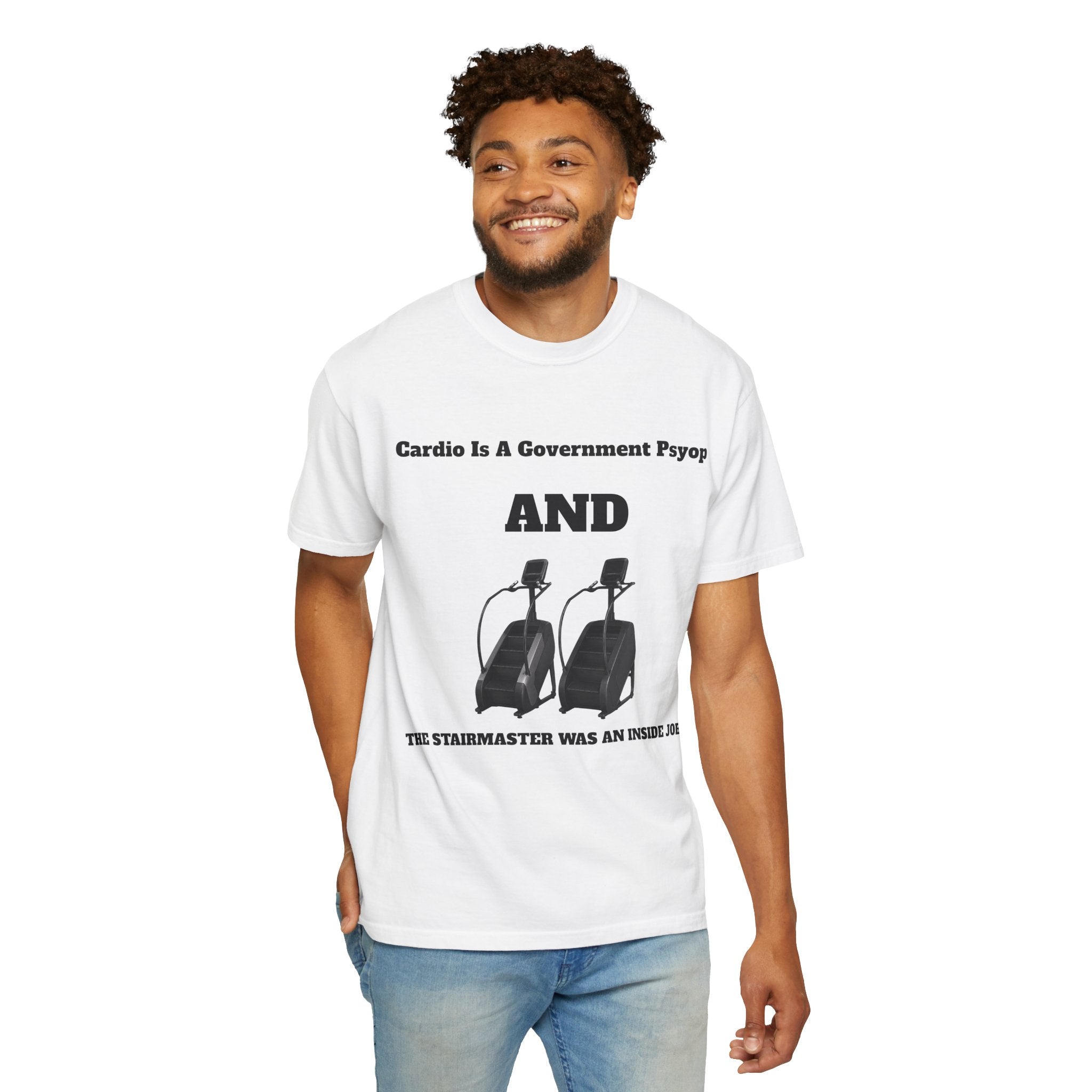 Government Psyop Conspiracy Illustration T-Shirt | The Stabmaster Inside Job